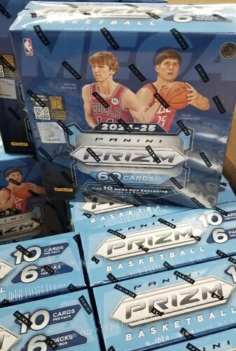 2024-25 パニーニ プリズム NBA バスケットボール ホビー メガボックス 工場未開封 ホビーバージョン｜トレーディングカード　ラフテル