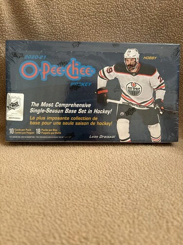 2020-21 Upper Deck O-Pee-Chee NHL ホッケー ホビーボックス - 工場未開封|トレーディングカード ラフテル