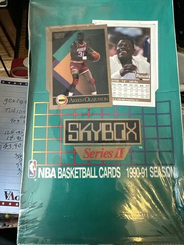 1990-91 スカイボックス シリーズ2 NBA バスケットボール カード 密封ワックスボックス|トレーディングカード ラフテル