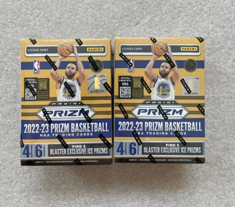 2022-23 パニーニ プリズム バスケットボール NBA ブラスターボックス (x2) **工場未開封** RC AUTO｜トレーディングカード　ラフテル