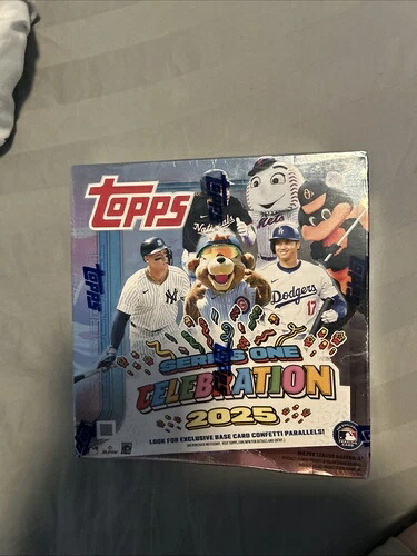 2025 Topps ベースボール シリーズ ワン セレブレーション メガボックス 未開封 レア 限定｜トレーディングカード　ラフテル