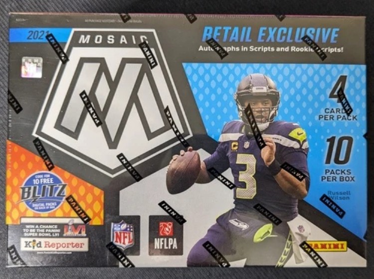 2021年 パニーニ モザイク NFL フットボール メガボックス ターゲット リアクティブ イエロー 工場未開封｜トレーディングカード　ラフテル 48,180円