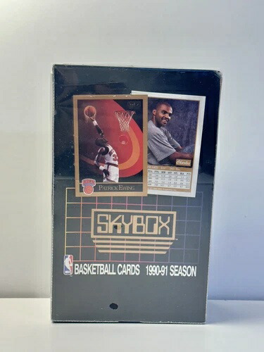 NBA 1990-1991 シーズン スカイボックス バスケットボール カード ボックス - 工場未開封|トレーディングカード ラフテル
