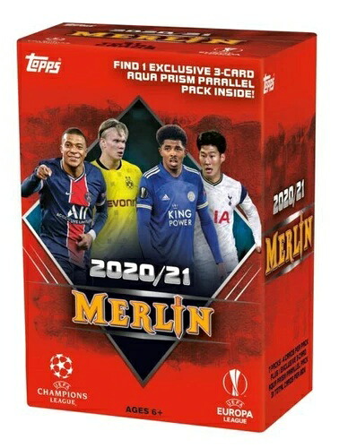 2020 Topps Merlin Chrome UEFA サッカー ファクトリーシール 8パック ブラスターボックス|トレーディングカード ラフテル