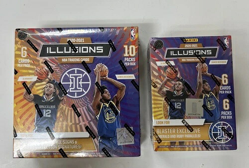 2020-21 NBA バスケットボール イリュージョン メガボックス & ブラスターボックス 新品未開封｜トレーディングカード　ラフテル