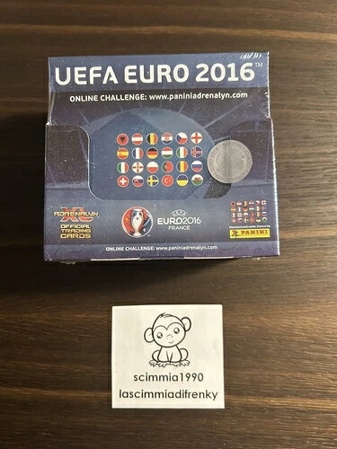 箱入り密封小袋50個、パケットカード、パニーニ フットボール選手用アドレナリンXL UEFA EURO 2016-｜トレーディングカード　ラフテル