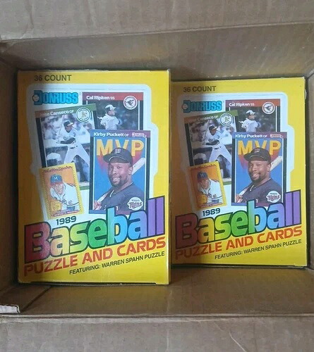 1989年 Donruss 野球未開封パック 未開封ケース 36パック 新品箱入り KenGriffey ルーキー|トレーディングカード ラフテル