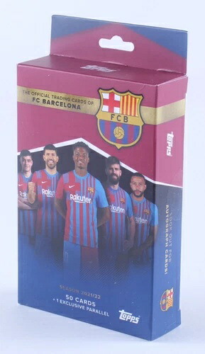 2021-22 Topps FCバルセロナ オフィシャルチームサッカーカードセット ボックス 工場未開封｜トレーディングカード　ラフテル 48,180円