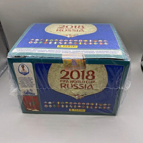 パニーニ ロシアワールドカップ 2018 FIFA ピンクバック 104パック ステッカーボックス 新品未開封|トレーディングカード ラフテル