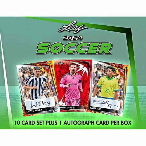 2024 リーフ サッカー ブラスター (バリュー) ボックス 工場未開封 24LESBXB｜トレーディングカード　ラフテル