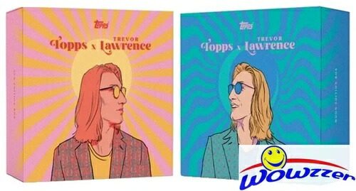 2021 Topps Trevor Lawrence ファクトリーシール付きボックスロット(2個入り)-サン&ムーン!1:5オート|トレーディングカード ラフテル