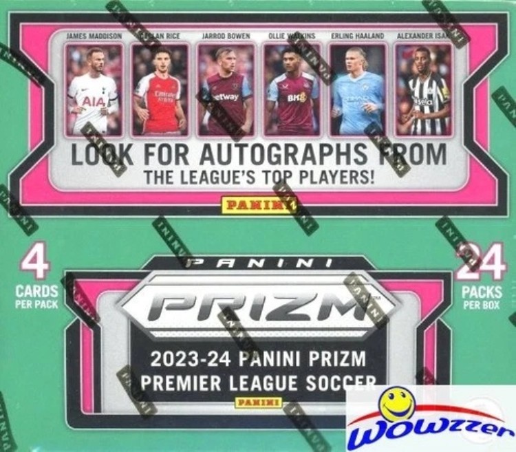 2023/24 パニーニ プリズム プレミアリーグ サッカー 24 パック 小売用 巨大未開封ボックス!｜トレーディングカード　ラフテル