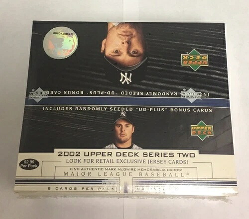 2002年 Upper Deck シリーズ2 ベースボールボックス 工場未開封 24個パック｜トレーディングカード　ラフテル 48,180円