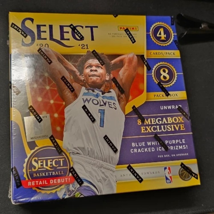 2020-2021 パニーニセレクト NBA バスケットボール メガボックス 限定 工場未開封|トレーディングカード ラフテル