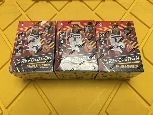 2024-25 パニーニ レボリューション NBA バスケットボール ファクトリーシール ブラスターボックス (x3)｜トレーディングカード　ラフテル