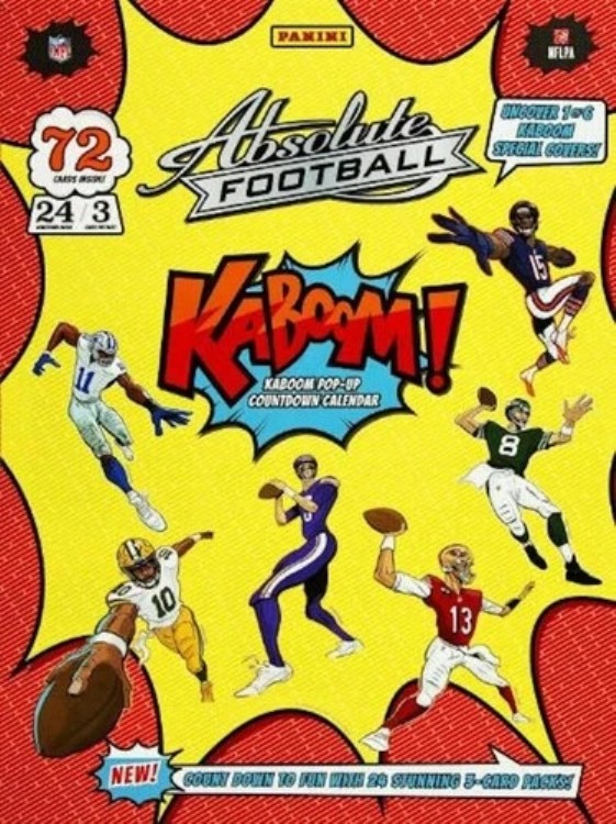 2024 Panini Absolute NFL カウントダウン カレンダー - 未開封で発送!|トレーディングカード ラフテル