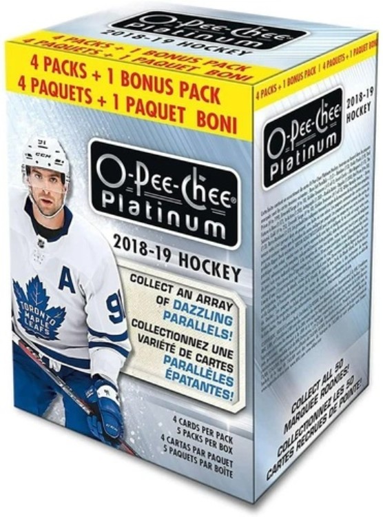 2018-19 アッパーデッキ O-Pee-Chee OPC プラチナ ホッケー シールド ブラスターボックス|トレーディングカード ラフテル