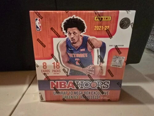 2021-22 パニーニ フープス NBA メガボックス ファナティクス限定 未開封|トレーディングカード ラフテル