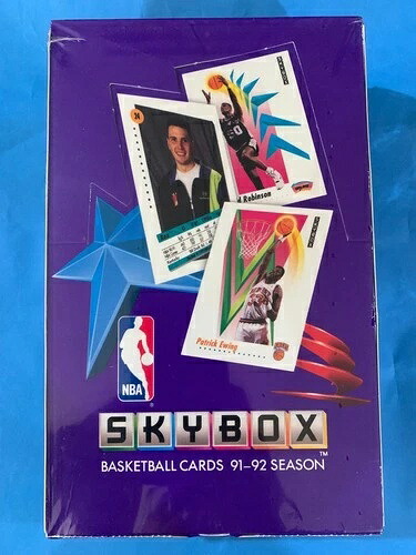 スカイボックス 91-92 シーズン BSKETBALLFACTORY シールボックス 36パック|トレーディングカード ラフテル