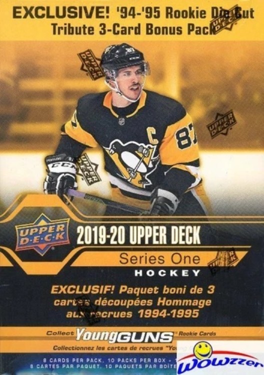 2019/20 Upper Deck シリーズ 1 ホッケー限定、巨大な工場密封メガボックス!!｜トレーディングカード　ラフテル