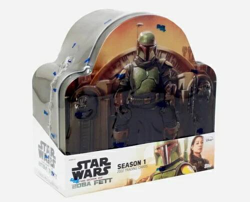 2022 Topps スターウォーズ ボバ・フェットのブック ファクトリーシール ホビー ティンボックス 56枚入り｜トレーディングカード　ラフテル