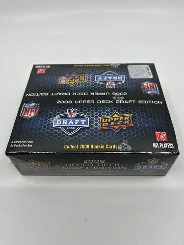 2008年 Upper Deck NFL ドラフト版 フットボールカード 工場未開封ボックス|トレーディングカード ラフテル
