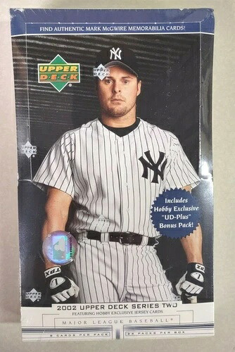 2002 Upper Deck BASEBALL シリーズ 2 - 24 パック 工場密封ホビーボックス - 500 HR バット|トレーディングカード ラフテル