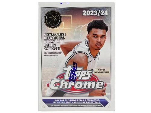 2023/24 Topps Chrome バスケットボール ブラスターボックス 未開封 工場出荷時｜トレーディングカード　ラフテル 52,140円