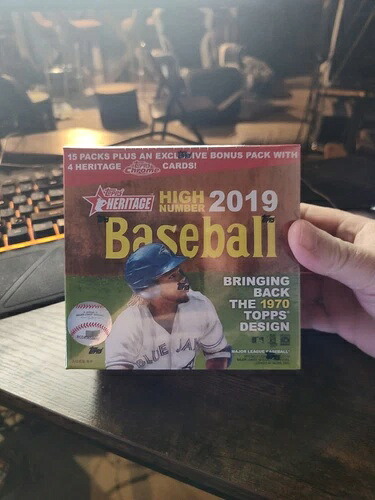 2019 Topps Heritage High Number Baseball Monster Mega Box 工場未開封|トレーディングカード ラフテル