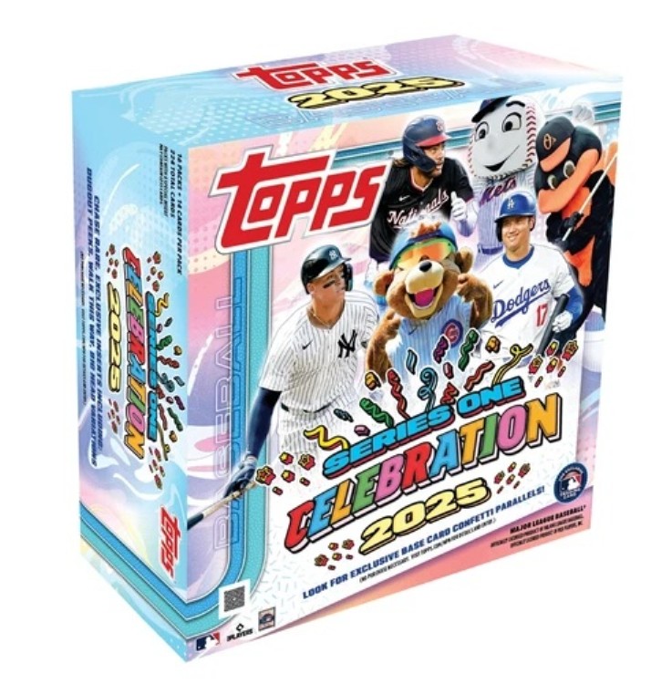 2025 Topps ベースボール シリーズ 1 セレブレーション - メガボックス｜トレーディングカード　ラフテル