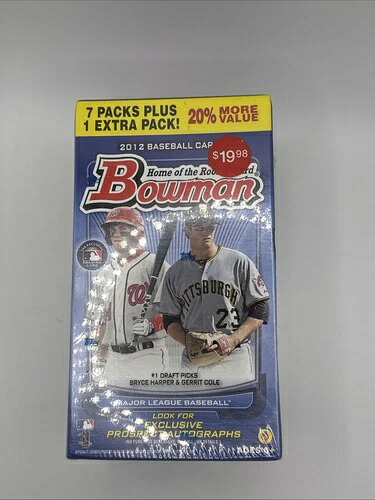 2012年 Bowman ベースボール ブラスターボックス 工場未開封 8パック|トレーディングカード ラフテル