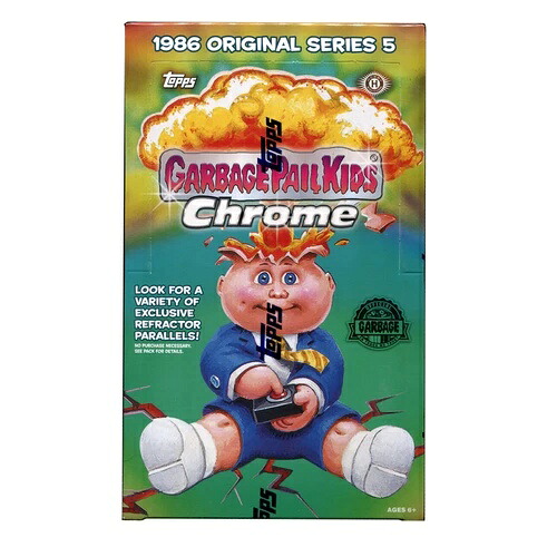 2022 Topps Garbage Pail Kids シリーズ5 クローム - 工場未開封 ホビーボックス (24パック)｜トレーディングカード　ラフテル