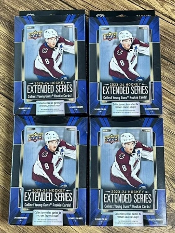 4個セット - 2023-24 Upper Deck Extended Series ホッケー 工場未開封 ハンガーボックス|トレーディングカード ラフテル