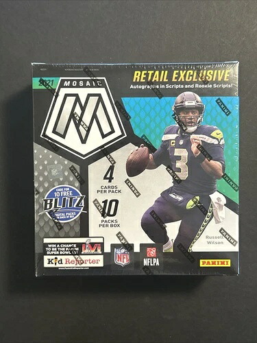 2021 パニーニ モザイク フットボール NFL メガボックス 未開封 - ローレンス、フィールズ RC ジェネシス|トレーディングカード ラフテル