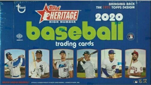 2020 Topps Heritage High Number Hobby Baseball ファクトリーシールボックス ~ 24パック|トレーディングカード ラフテル