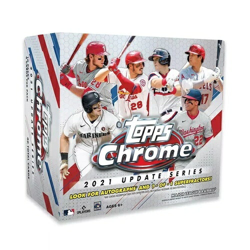 2021 Topps Chrome Update MLB ベースボール メガボックス 新品 工場未開封|トレーディングカード ラフテル
