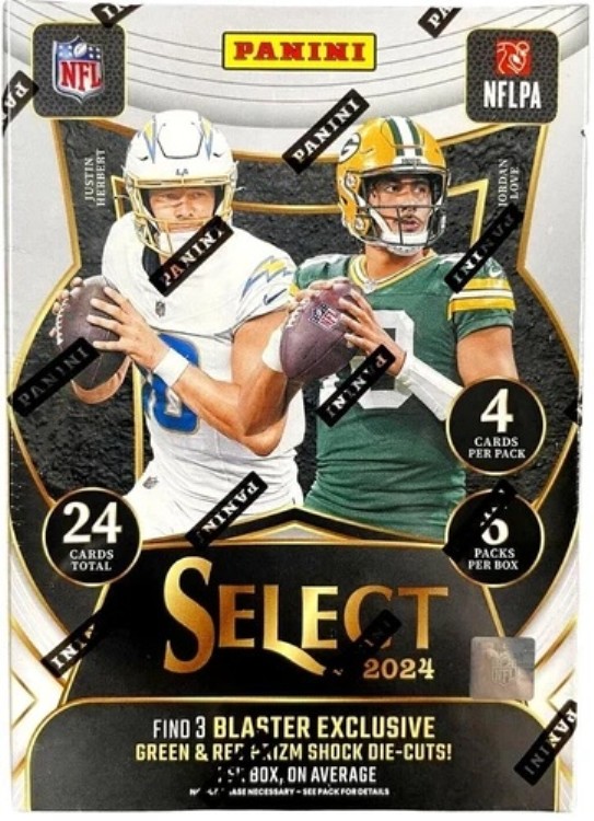2024年 パニーニセレクト フットボール ファクトリーシール ホビーブラスターボックス グリーンレッド プリズム｜トレーディングカード　ラフテル