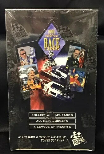 1995年プレスパスレースカード ナスカーボックス 工場未開封 - TCCCX｜トレーディングカード　ラフテル