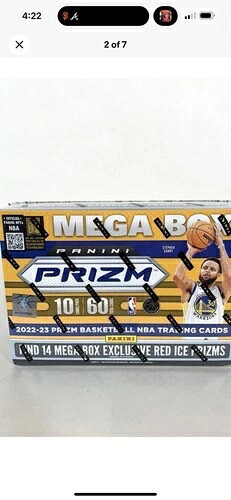 2022-23 Panini Prizm バスケットボール NBA メガボックス *工場未開封* ルーキーカード オート|トレーディングカード ラフテル
