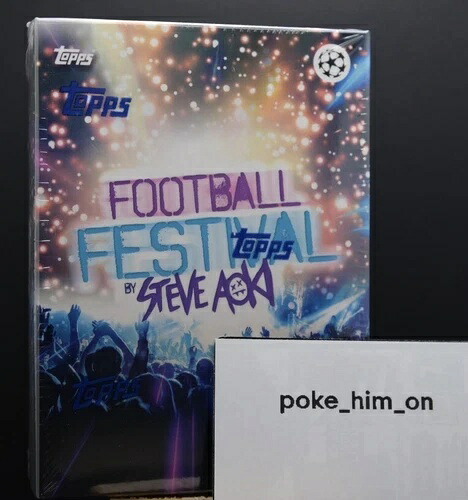2021-22 Topps UEFAチャンピオンズリーグ スティーブ・アオキ フットボールフェスティバル シールドボックス|トレーディングカード ラフテル