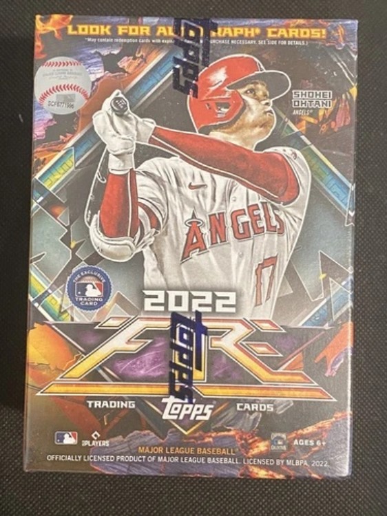 楽天市場】MLB 2022 TOPPS FINEST BASEBALL HOBBY BOX（送料無料