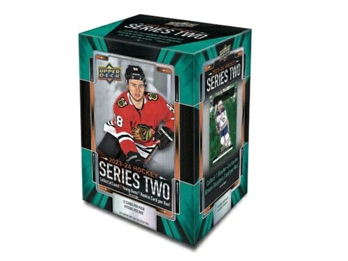 2023-24 Upper Deck シリーズ 2 ホッケー ブラスター ボックス 新品未開封 - Bedard YG|トレーディングカード ラフテル