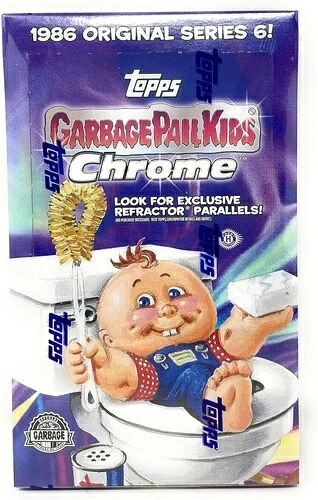 2023 Topps Garbage Pail Kids シリーズ 6 クローム - 工場未開封 ホビーボックス (24 パック)|トレーディングカード ラフテル