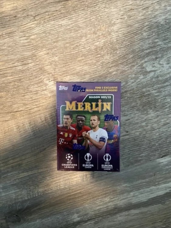 21-22 Topps Chrome Merlin UEFAチャンピオンズリーグ サッカーブラスターボックス 未開封 *新品*｜トレーディングカード　ラフテル