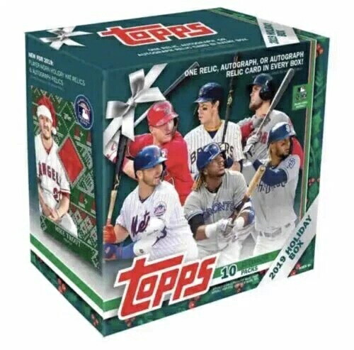 2019 Topps ベースボール ホリデー メガボックス 工場未開封 Vlad Guerrero Jr. Tatis｜トレーディングカード　ラフテル