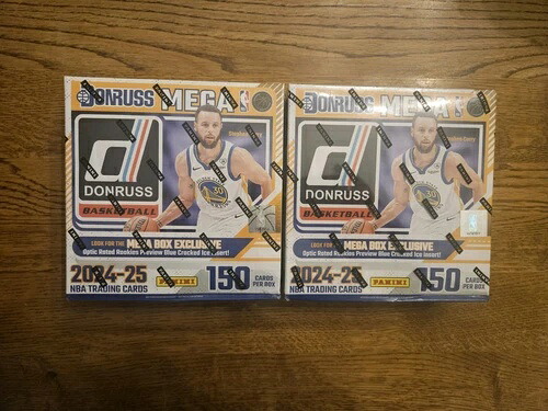 2個セット - 2024-25 Panini Donruss NBA バスケットボール メガボックス 新品未開封｜トレーディングカード　ラフテル 48,180円