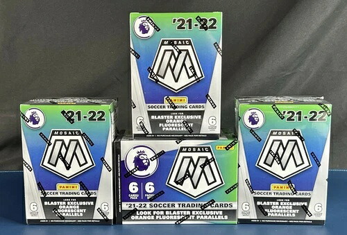 ロット(4)2021/22 パニーニ モザイク プレミアリーグ サッカー ファクトリーシール ブラスターボックス|トレーディングカード ラフテル