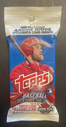 2018 Topps ベースボールシリーズ 2 MLB ファクトリーシール ジャンボパック (36枚) ジャッジ｜トレーディングカード　ラフテル 48,180円