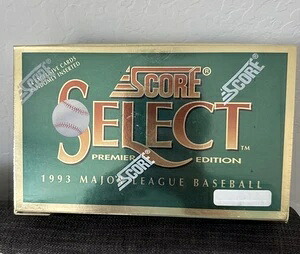 1993 スコアセレクト ベースボール プレミアエディション シールワックスボックス - ルック4ジーター - EST｜トレーディングカード　ラフテル 48,180円