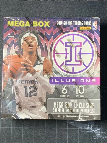 2019-2020 パニーニ イリュージョン NBA バスケットボール メガボックス 新品 工場未開封|トレーディングカード ラフテル